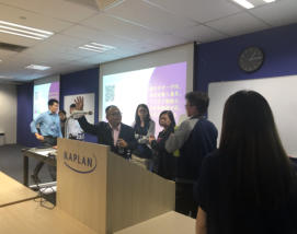 Fengshui Master Lim conducting a event 